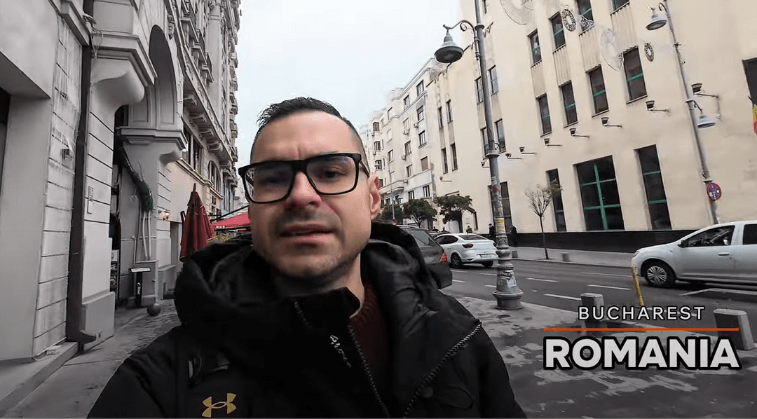  Reacția virală a vloggerului italian Mario despre experiența lui în capitala României, începută din Pipera.
