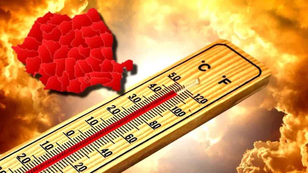 Cod roșu de caniculă! Județele unde termometrele vor exploda peste 40°C!