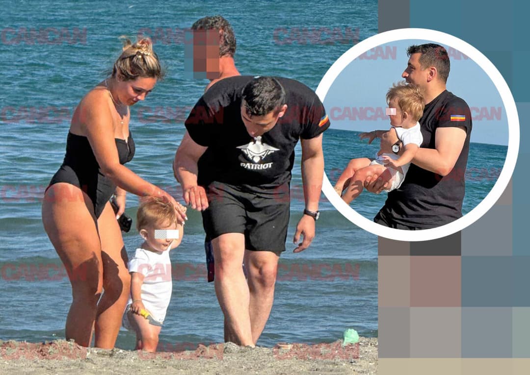 Clipe de emoție cu George Simion și familia pe litoralul românesc! Micuțul Răducu, vedeta vacanței în stațiunea Neptun aleasă de liderul AUR