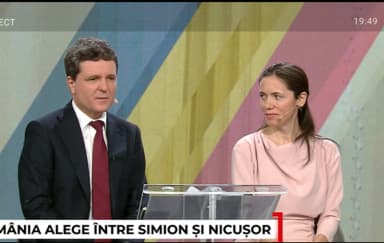 Nicușor Dan, singur la dezbatere electorală organizată la Antena 1: „Cea mai importantă diferență de viziune între mine și contracandidatul meu. Eu am încredere în economia privată”