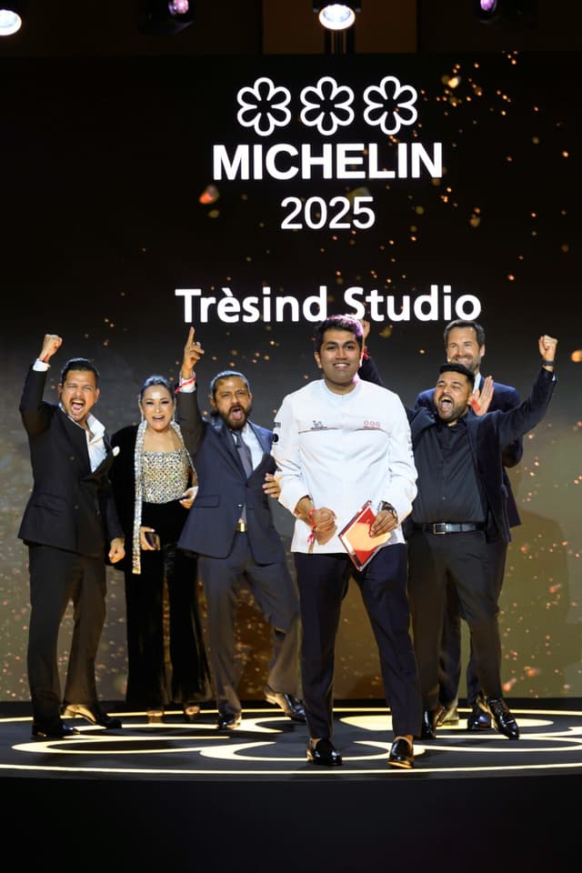 Descoperă cum Dubai a obținut primele trei stele MICHELIN și a intrat în istorie cu Trèsind Studio și Chef Björn Frantzén păstrând un nou record chef!