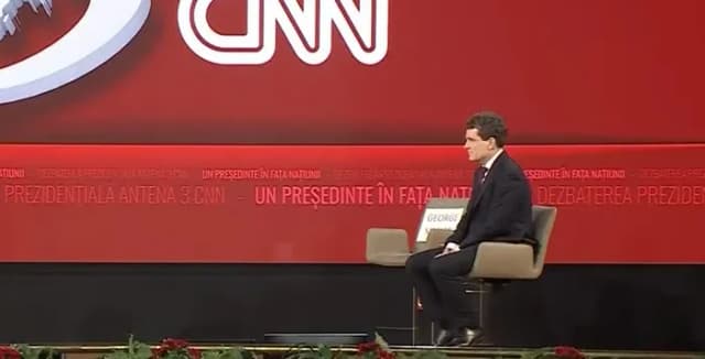  România visată e realizabilă! George Simion absent, dar televiziunea a difuzat răspunsurile sale anterioare.
