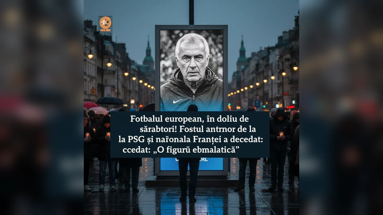 A murit fostul antrenor emblematic de la PSG și naționala Franței