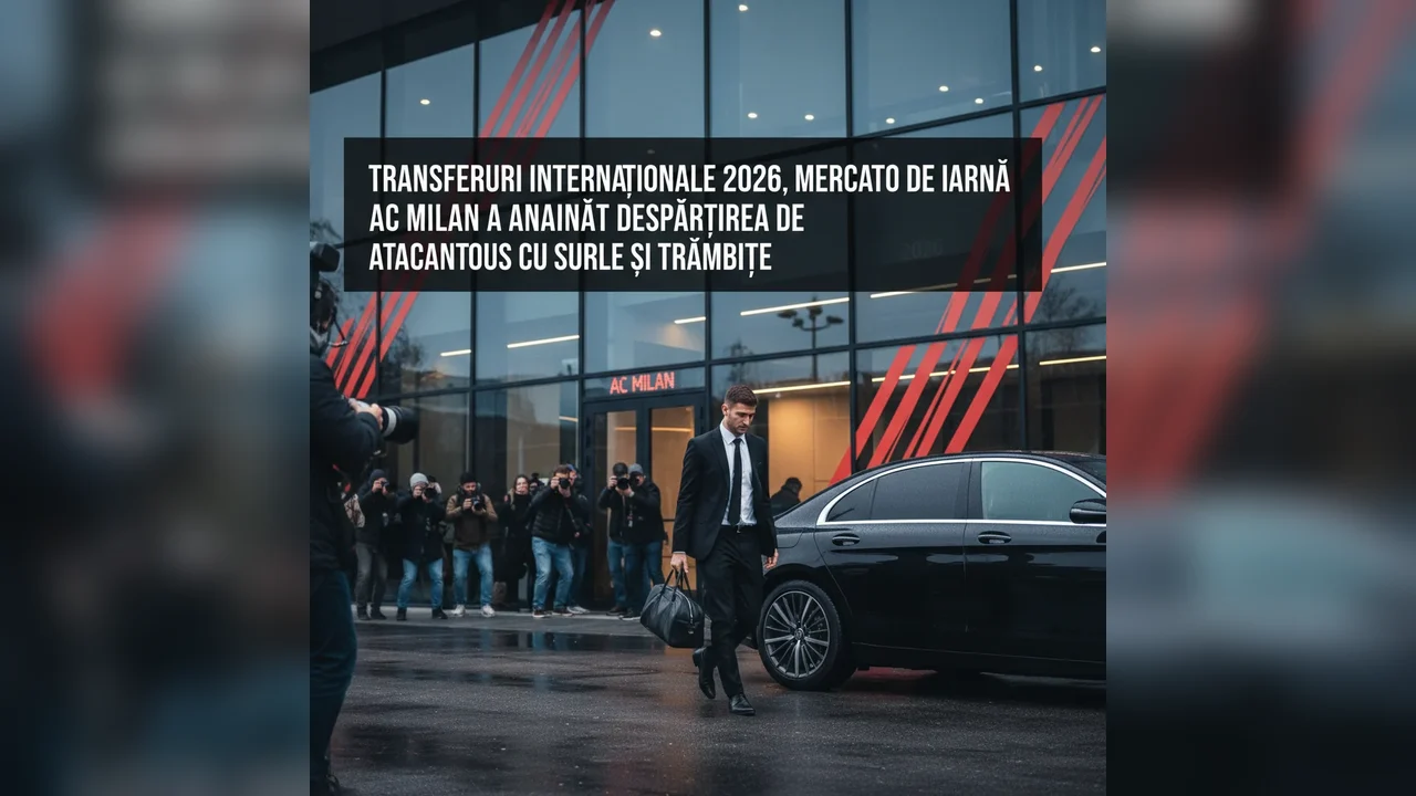 AC Milan confirmă plecarea atacantului adus cu mare fast