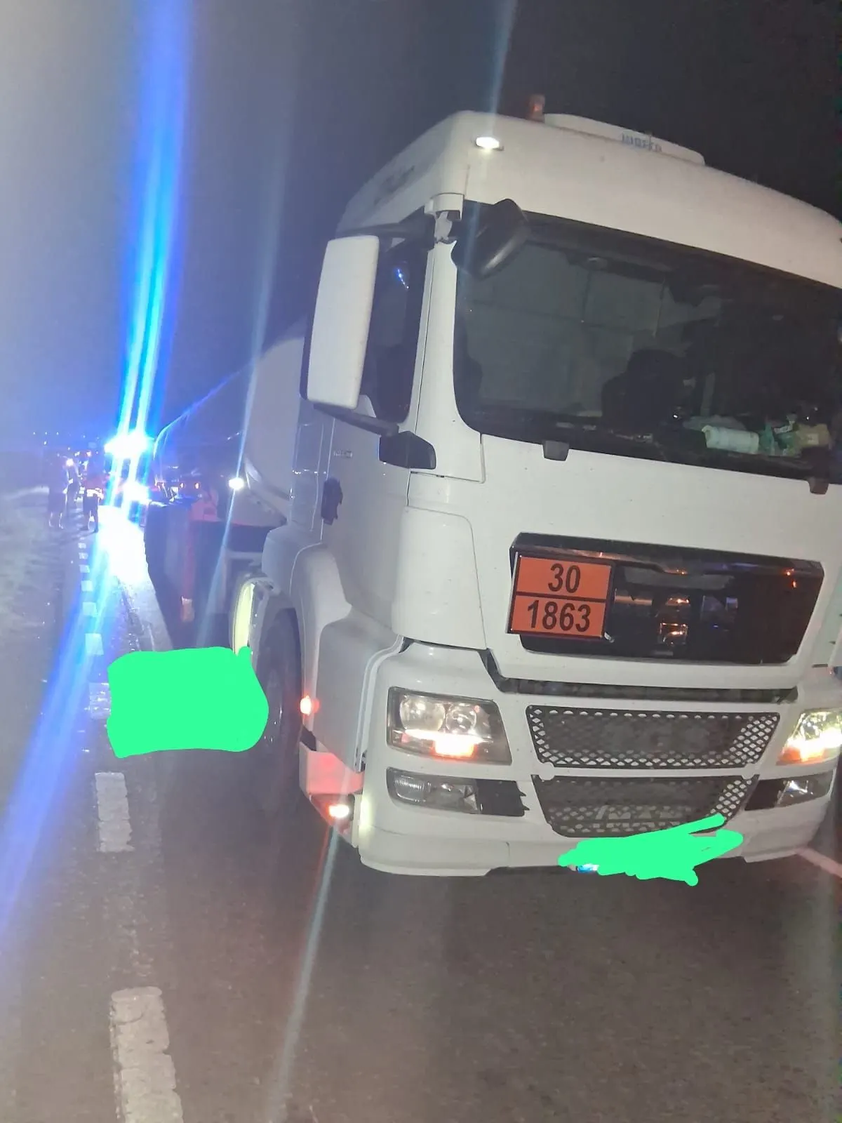 La Simila, pe DE 581: un bărbat de circa 40 de ani a murit sub o autocisternă