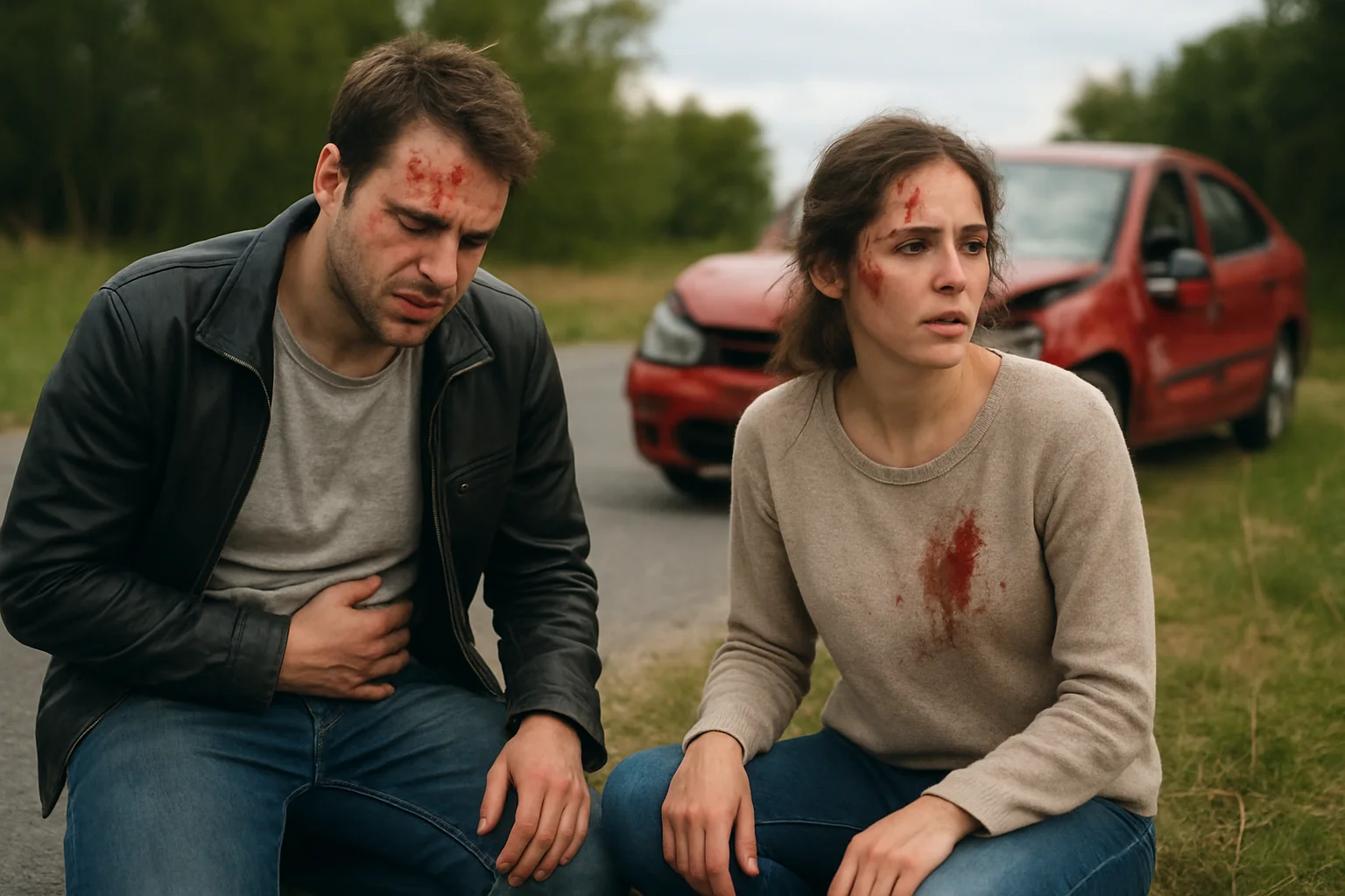 La Câlnic, pe DN 67, o femeie de 57 de ani a murit într-un accident