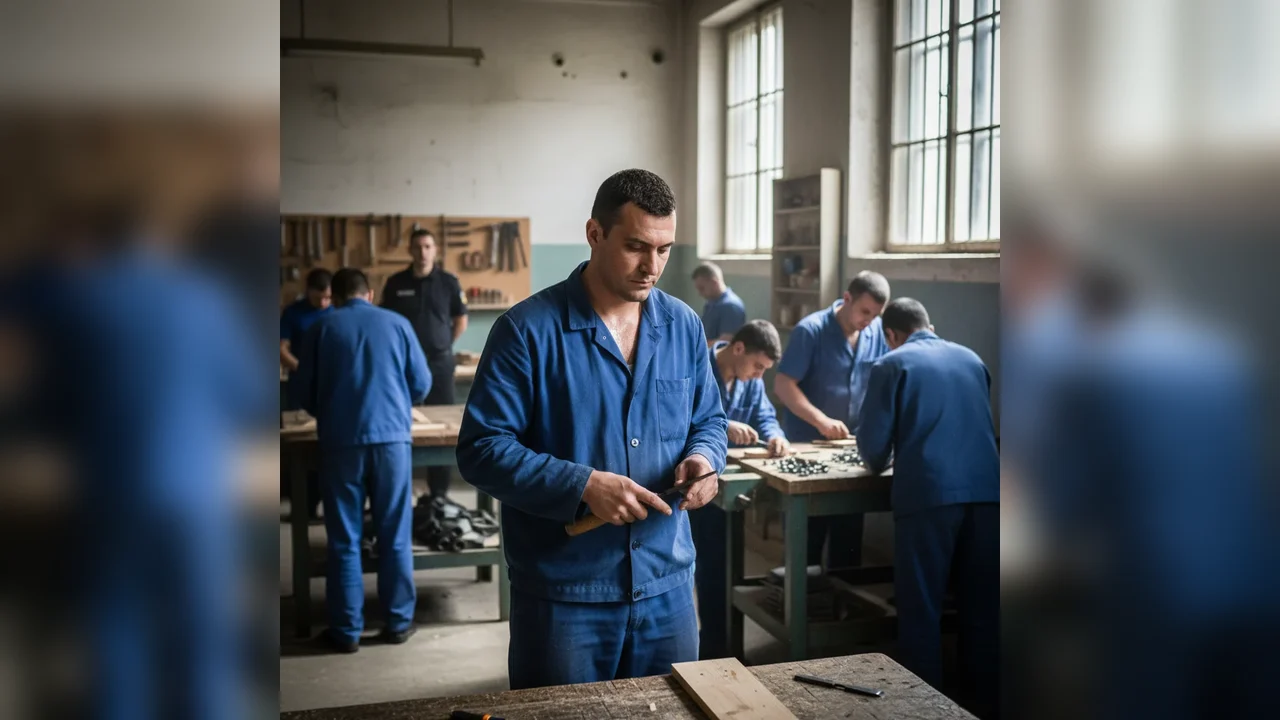 Cât este salariul pe oră al deținuților din penitenciarele din România?