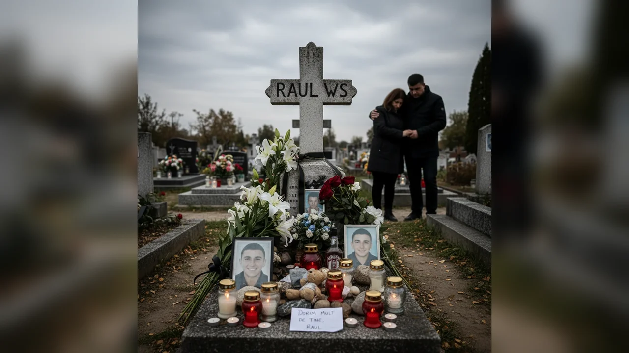 Ce au adus familia și prietenii lângă cruce