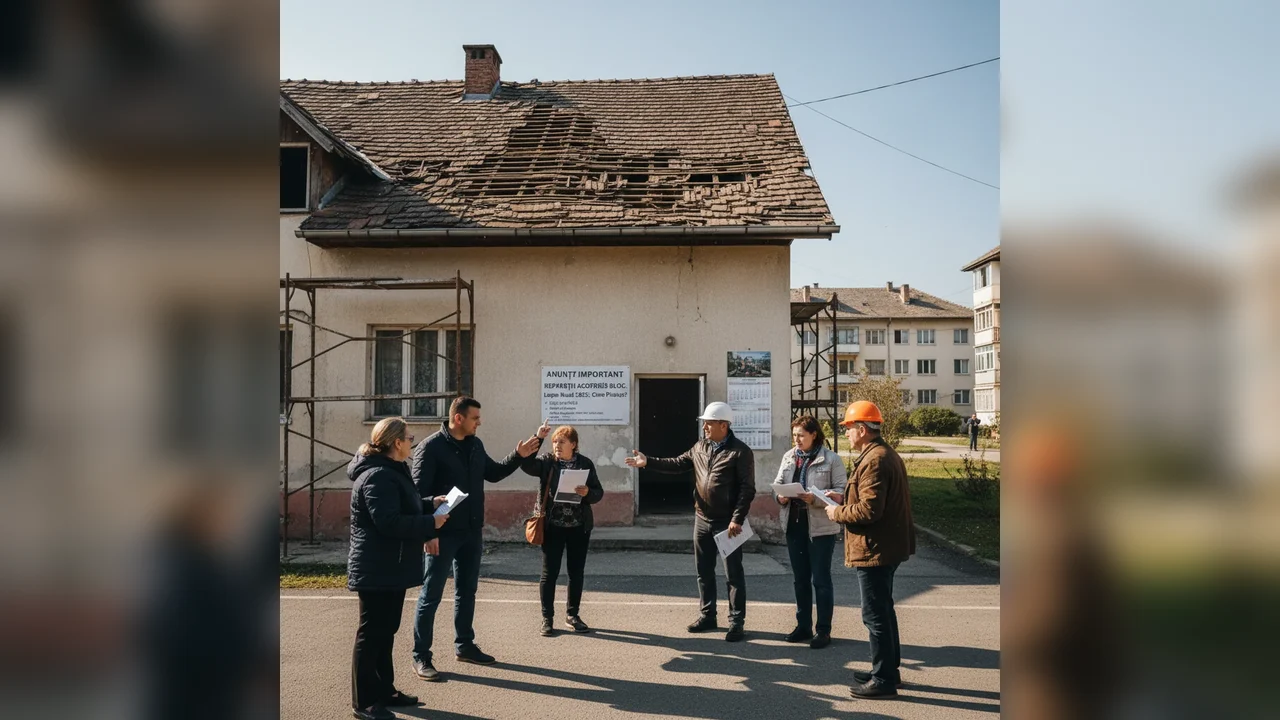 Cine este responsabil pentru costurile reparării acoperișului blocului în 2025 – Noua lege explicată