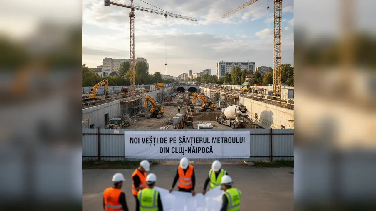 Cluj-Napoca: peste 10,86 miliarde lei pe Componenta 1 a metroului