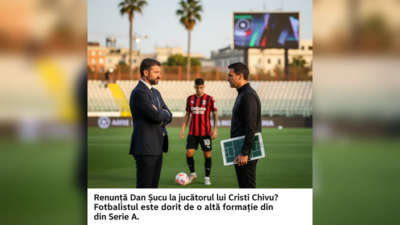 Dan Șucu renunță la jucătorul lui Cristi Chivu? Fotbalistul transferat în vizorul altei echipe din Serie A