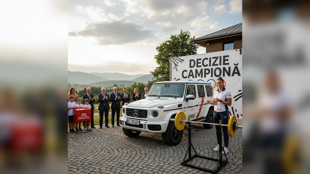 Destinul mașinii primite de Mihaela Cambei de la Ion Țiriac și decizia surprinzătoare a campioanei la haltere