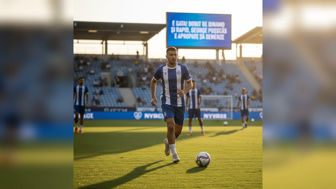 George Pușcaș, dorit de Dinamo și Rapid, aproape de semnarea unui contract