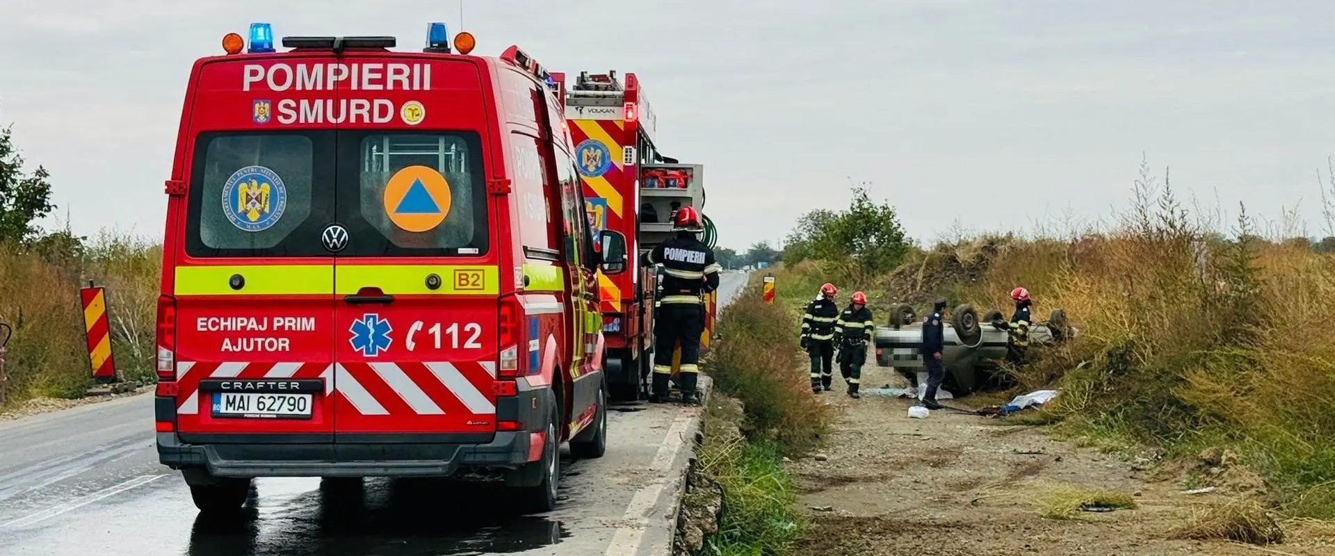 Peste 4.500 de urgențe în weekend: pompieri, SMURD și 41 RO-ALERT
