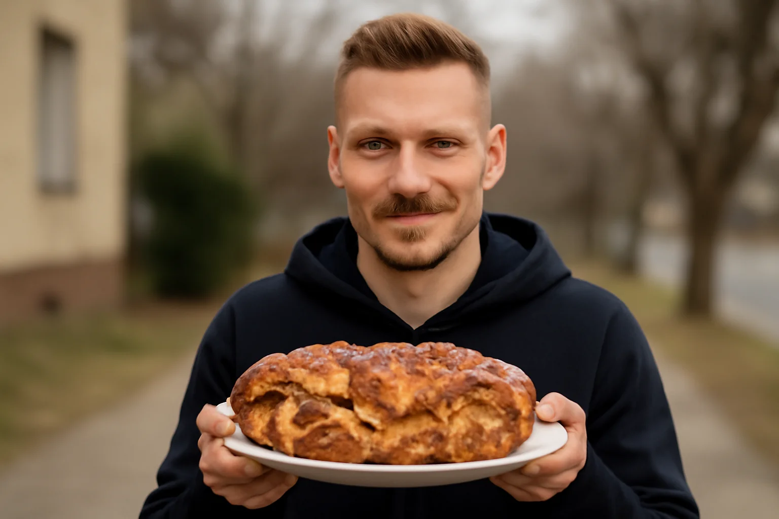 Ionuț Radu, surprins într-o ipostază inedită! Portarul naționalei, alături de un preparat tradițional românesc popular în această perioadă – Foto