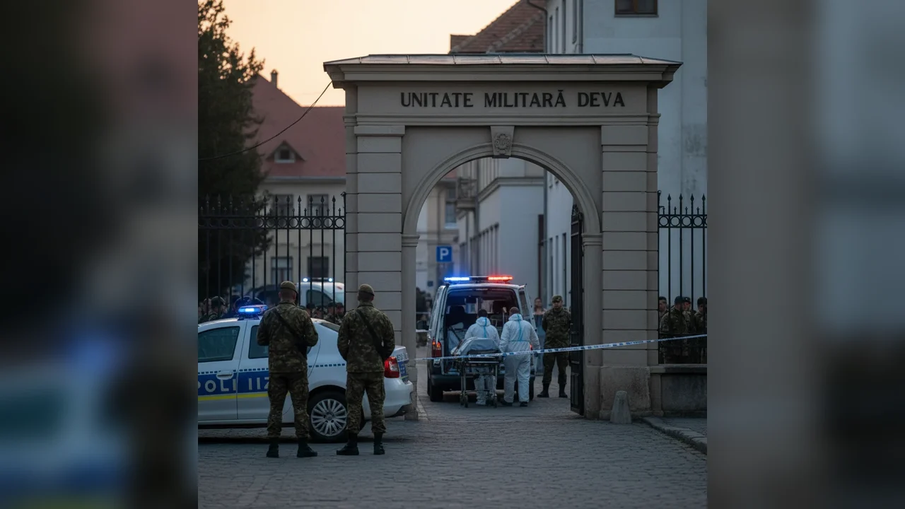 posibila sinucidere cu pistolul din dotare