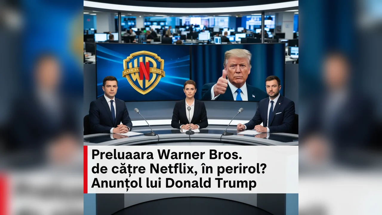 Preluarea Warner Bros. de către Netflix, amenințată de declarațiile lui Donald Trump
