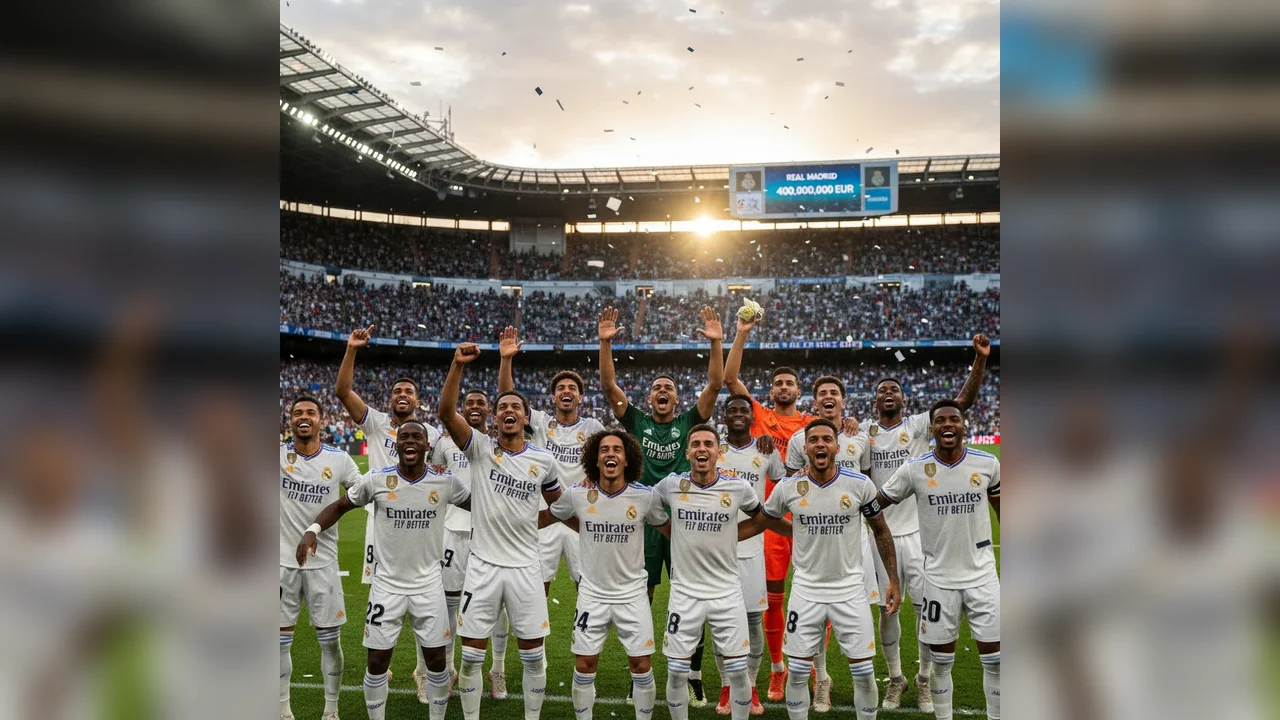 Real Madrid visează la o bornă istorică de 400 de milioane de euro!