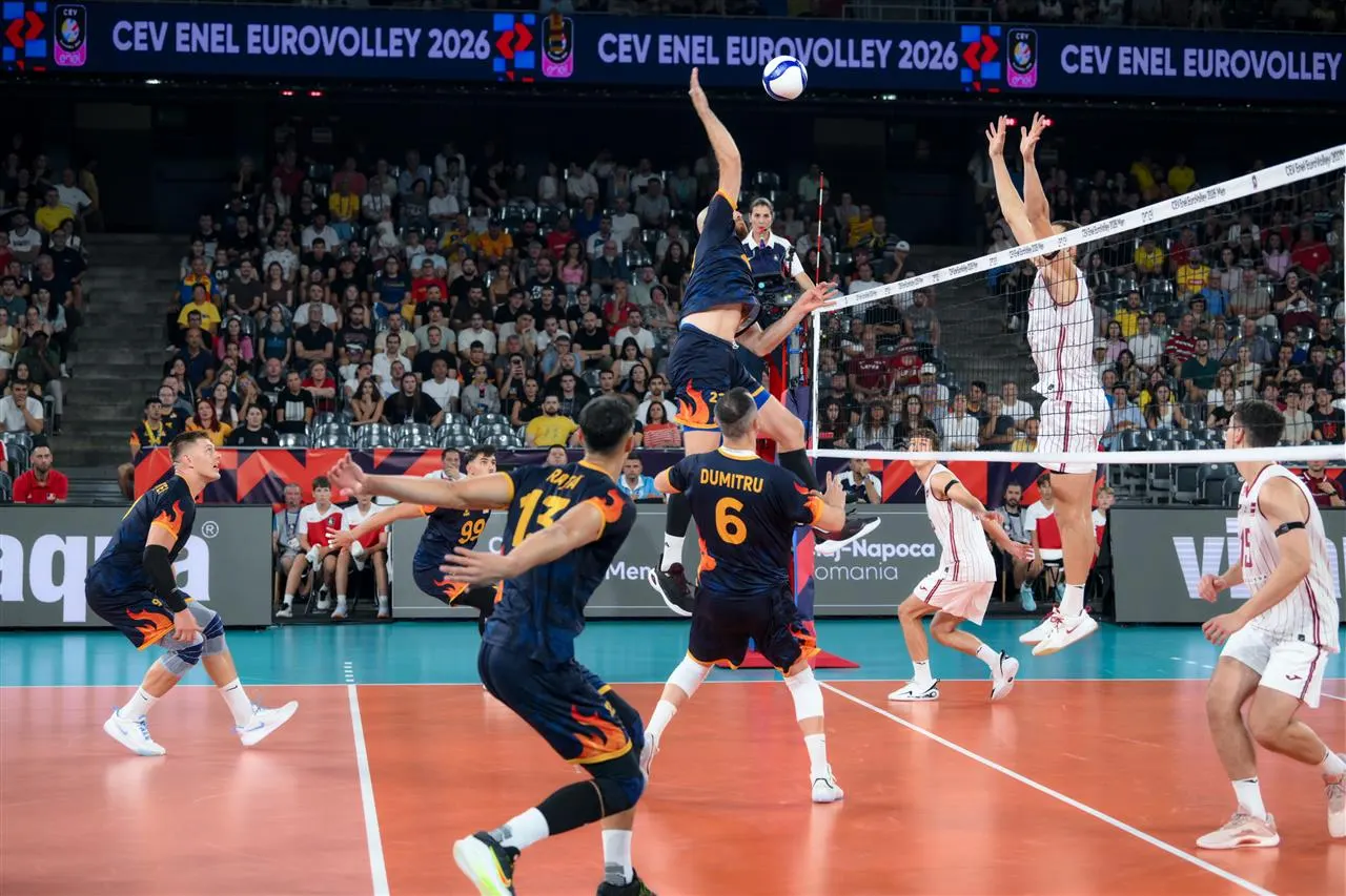 România, învinsă de Letonia la EuroVolley — Cluj
