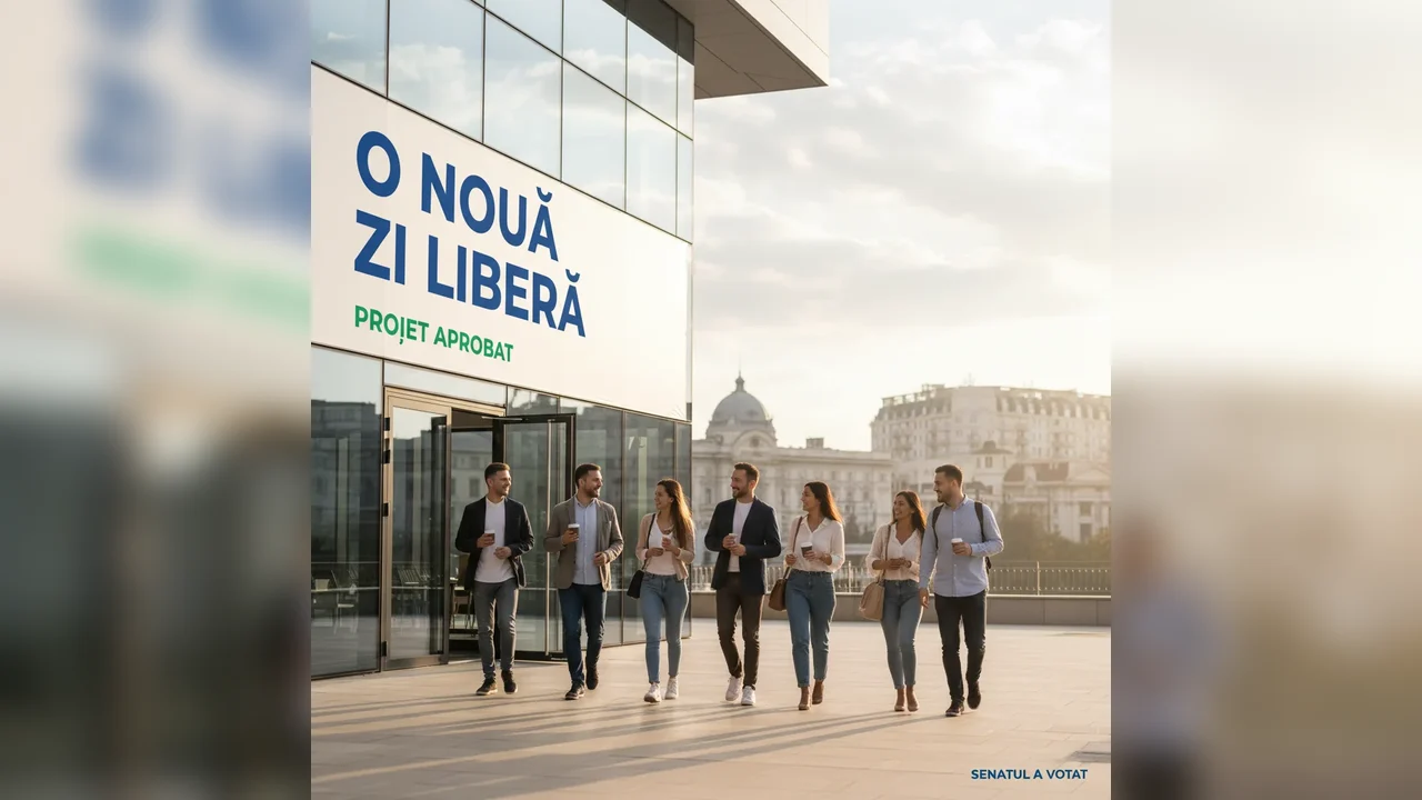 Senatul aprobă o nouă zi liberă pentru angajații din România