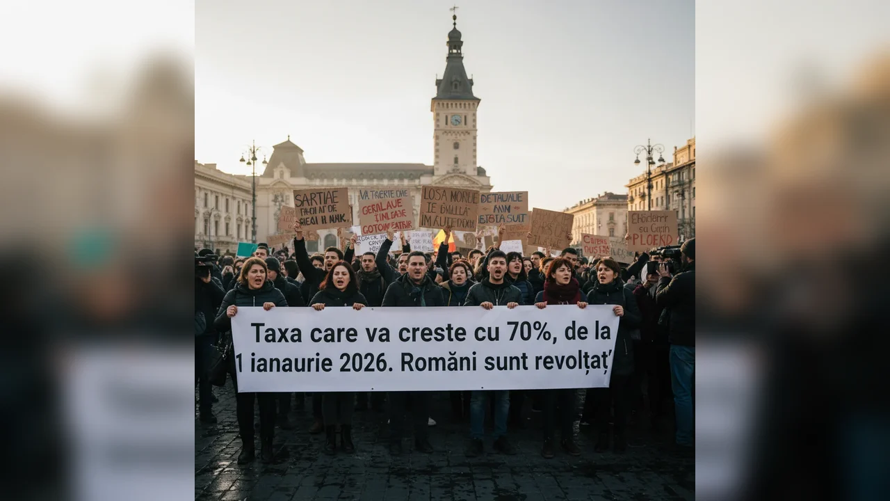Taxa ce va crește cu 70% începând cu 1 ianuarie 2026 stârnește revolta românilor