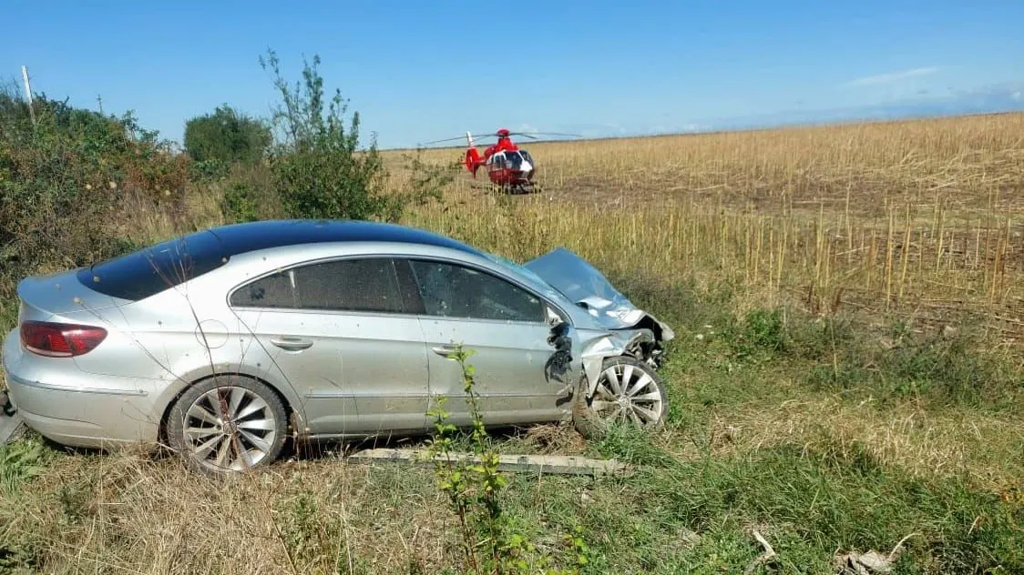 Teleorman: accident la Baldovinești, risc de încarcerare
