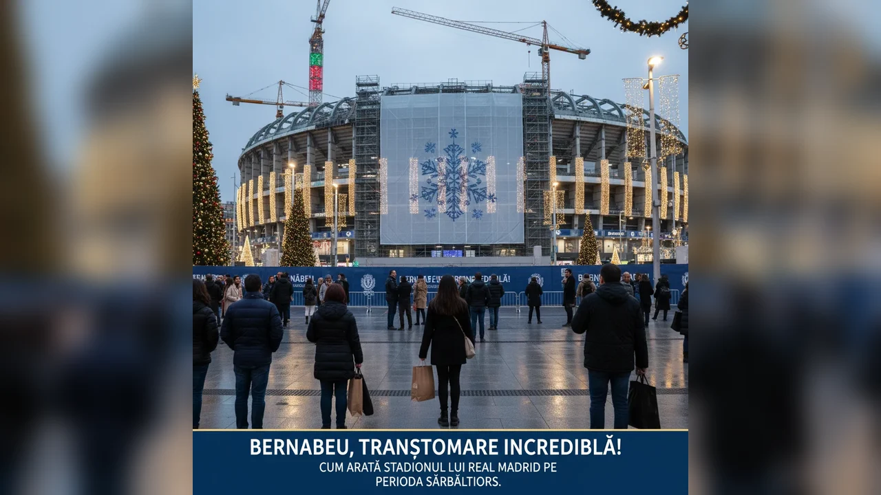 Transformarea spectaculoasă a stadionului Real Madrid – Galerie foto