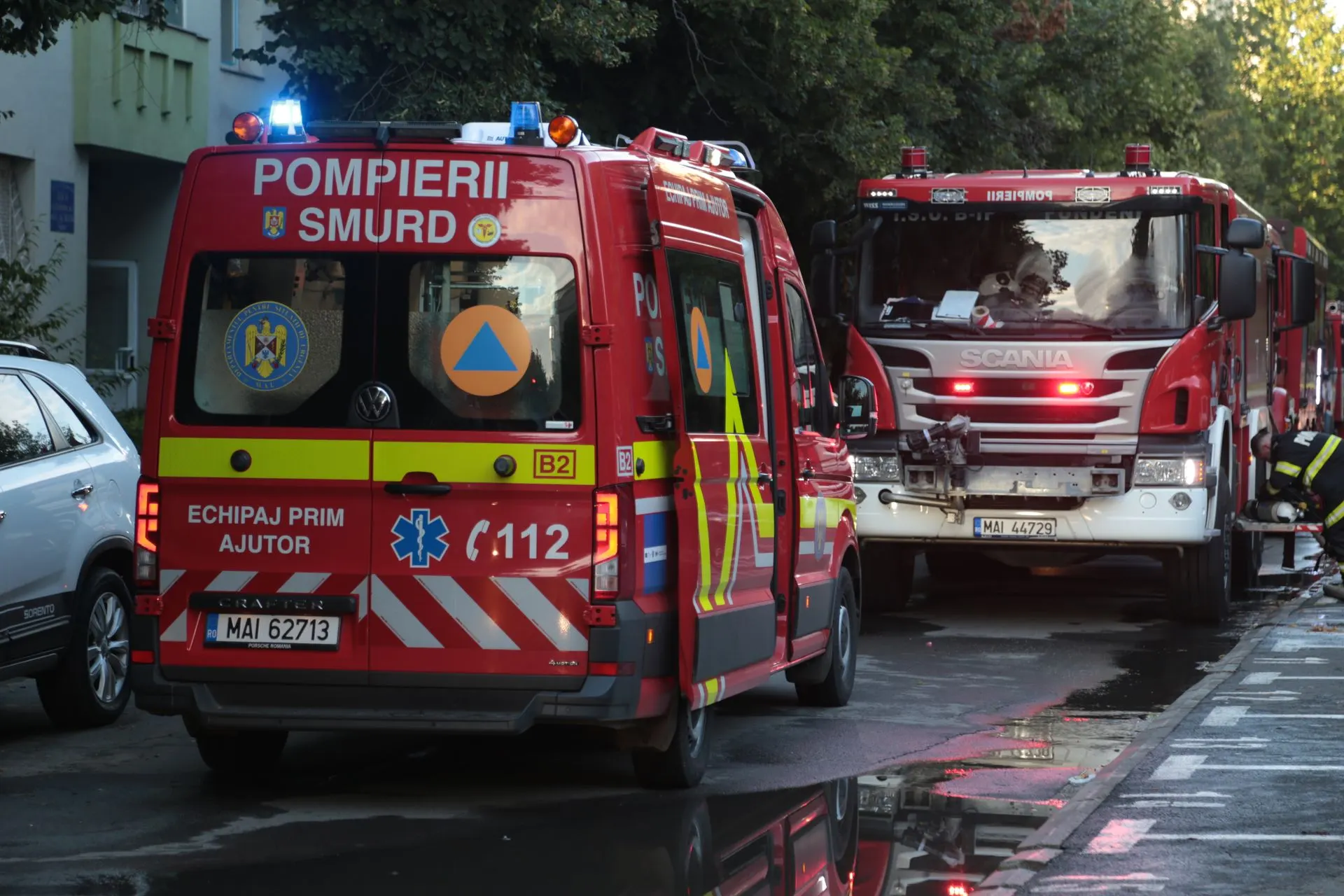 Zece incendii și 105.000 lei în amenzi în bilantul ISU B-IF